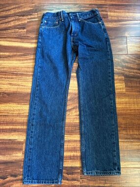 Levi's Men's Dark Blue Straight Jeans